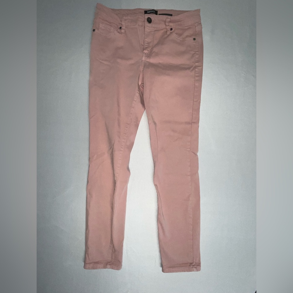 Buffalo David Bitton Mid Rise Super Soft Ankle Grazer